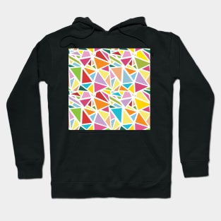 Colorful triangles pattern 2 Hoodie